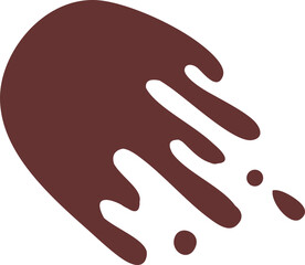 Ink Drop and Splashes Grunge Textured