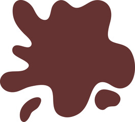 Ink Drop and Splashes Grunge Textured