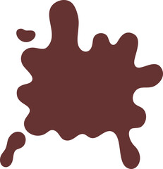 Ink Drop and Splashes Grunge Textured