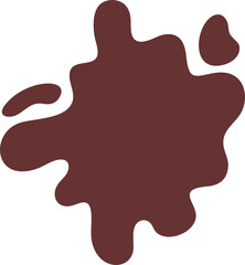 Ink Drop and Splashes Grunge Textured