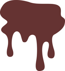 Ink Drop and Splashes Grunge Textured