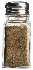 Pepper isolated pepper shaker condiment salt table bottle