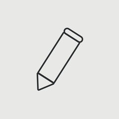 Pencil vector icon illustration sign