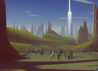 Fountain Urban Night Stars Architecture Moon Sky Blue Space Sunset Landscape Beautiful Sun Fantasy Water Summer Planet Nature Evening Lake Sunrise City Clouds Light Dark