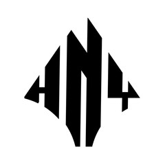 HNY logo. HNY logo letter logo design vector image. HNY letter logo design. HNY modern and creative letter logo. 3 letter logo Vector Art Stock Images.  