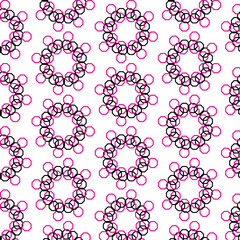 Pattern seamless geometric background, abstract pattern design with polygon shape