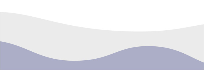 Aesthetic Wave Border Vector Illustration