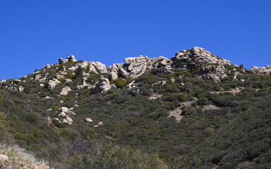 Fototapeta na wymiar San Rafael Wilderness, Los Padres National Forest