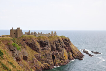 Dunnotar castle wild and beautiful