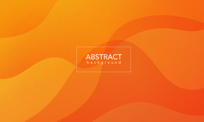 abstract orange background, Orange banner