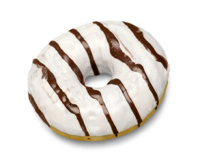 Tasty fresh sweet Donut glazed with sugar