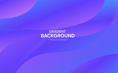 Abstract blue background with lines, Abstract Purple background with waves, Purple background