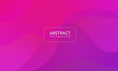 Abstract Pink background with waves, Pink banner, Pink gradient