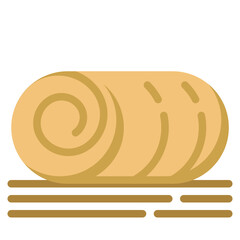 straw flat icon
