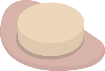 Soap or solid shampoo on ceramic dish