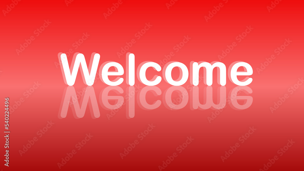 Fototapete abstract text animation in colorful gradient background easy to use, editable.