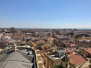 Obraz premium Reus, Spain, June 2019 - A view of a city