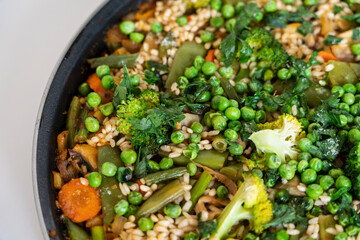 vegetable rice, Majorca, Balearic Islands, Spain