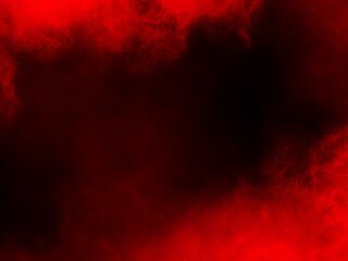 Red mist or steam on dark background.  Tablet-generated illustrations are used for graphics, and abstract style backgrounds.