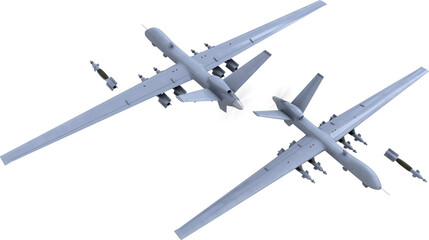 drone rockets flying war attack