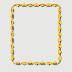 Frame, in the style of an ornament, Vector illustration eps 10, Art.	