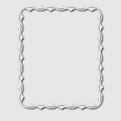 Frame, in the style of an ornament, Vector illustration eps 10, Art.	