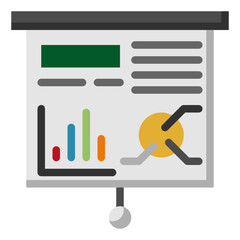 presentation flat icon