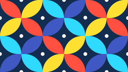 Abstract geometric colorful shape background