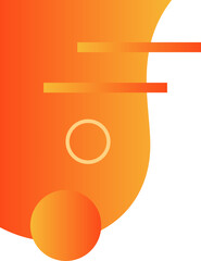 Orange Gradient Abstract Corner (5)