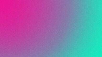 Neon Mint green blue and pink color gradient texture background.