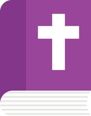 Bible Vector Icon which is suitable for commercial work and easily modify or edit it

