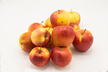 Apples isolated on white background