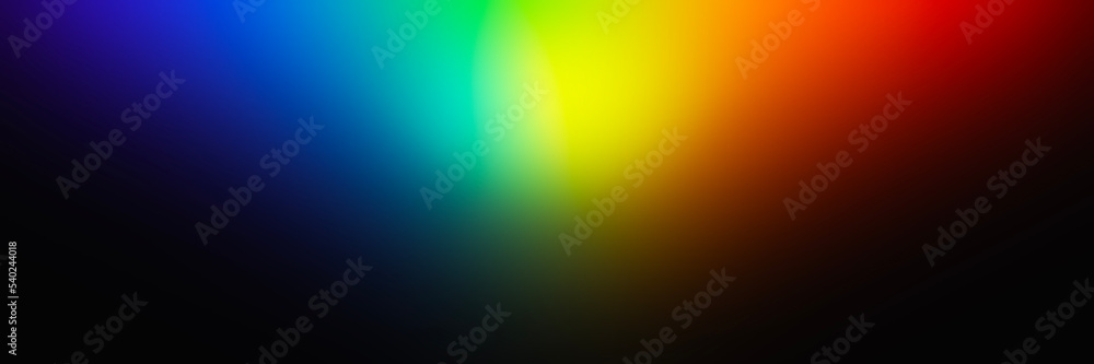 Aufkleber rainbow gradient texture for overlay background and photo filter. light leak overlay film in landsca