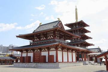 Obraz premium 大阪・四天王寺