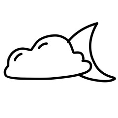 Doodle weather icon