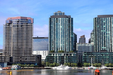 Residential area in Melbourne in Australia. Travelling in autumn