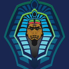 pharaoh's head mascot