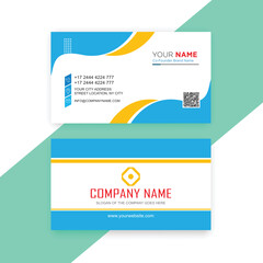 Fototapeta premium modern business card template