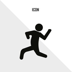 Fototapeta na wymiar Javelin vector icon illustration sign