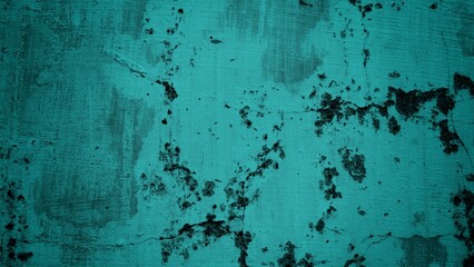 textured old wall art background with dark side, old wall surface full of moss, unique crack textured old wall