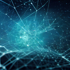 Big data. Technology. Network connection. Abstract technology big data background