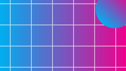 Abstract minimalist gradient shape background template