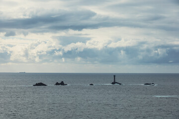 Obraz premium lighthouse on the sea