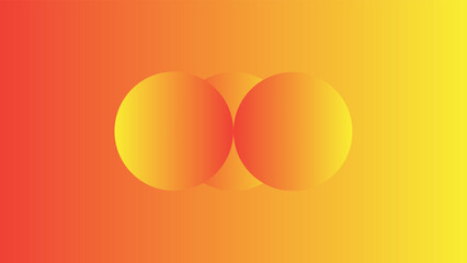 Abstract minimalist gradient shape background template