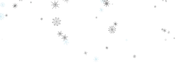 Winter christmas sky with falling snow