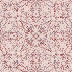 Seamless fractal pattern in vector format for printed fabrics or any other purposes. Every object is grouped base on color so the pattern is editable, tileable and easy to use.