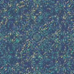 Seamless fractal pattern in vector format for printed fabrics or any other purposes. Every object is grouped base on color so the pattern is editable, tileable and easy to use.