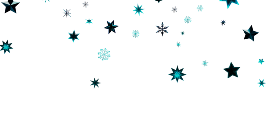 The winter background, falling snowflakes