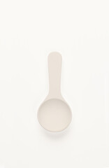 白いスプーン　デザイン素材