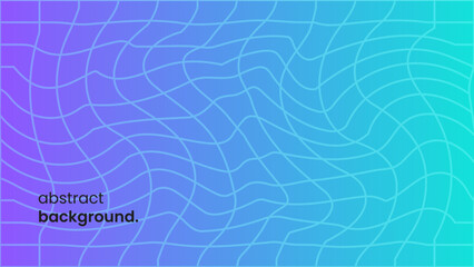 abstract colorful line wave gradient background